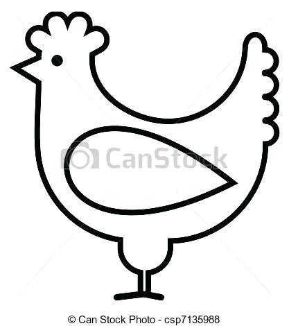 417x470 Chicken Clipart Memocards.co