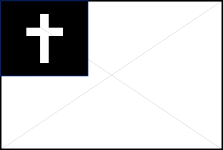 776x523 Black And White Christian Flag Christian Flag Clipart