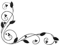 236x180 Free Black And White Christmas Borders Christmas Border