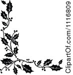146x150 Vintage Corner Border Clipart