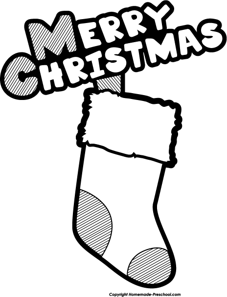 464x606 Black And White Christmas Stocking Drawing Merry Christmas