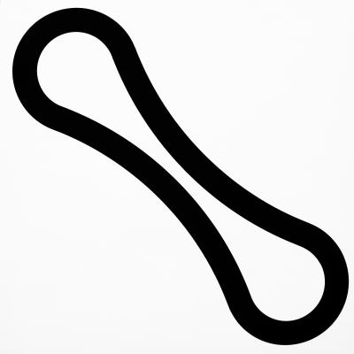 400x400 Circle In Square On White Background Abstract Modernism