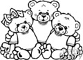 120x87 Bear Clip Art Image