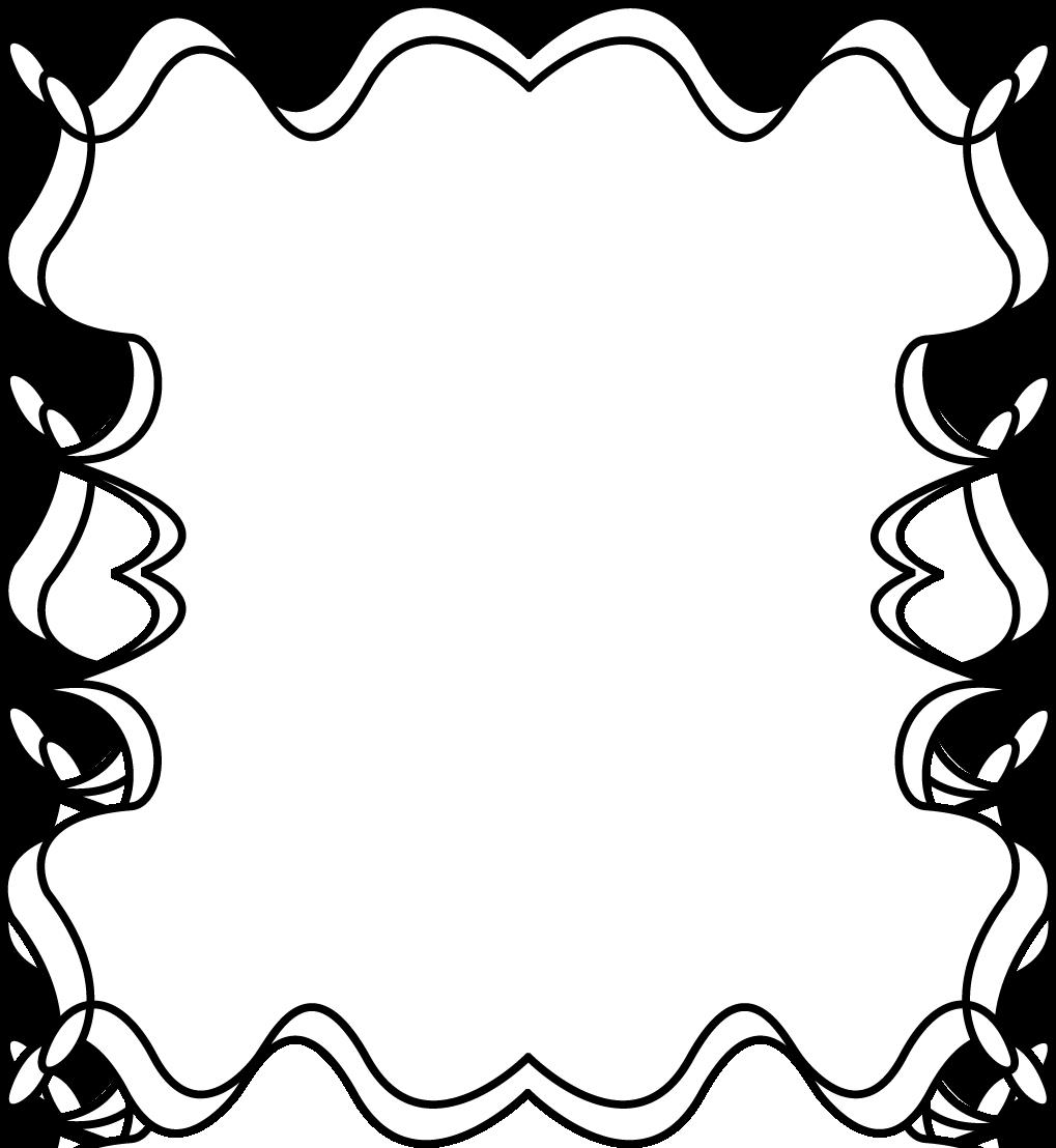 1019x1108 Christmas Clip Art Black And White Border. Black And White Holiday