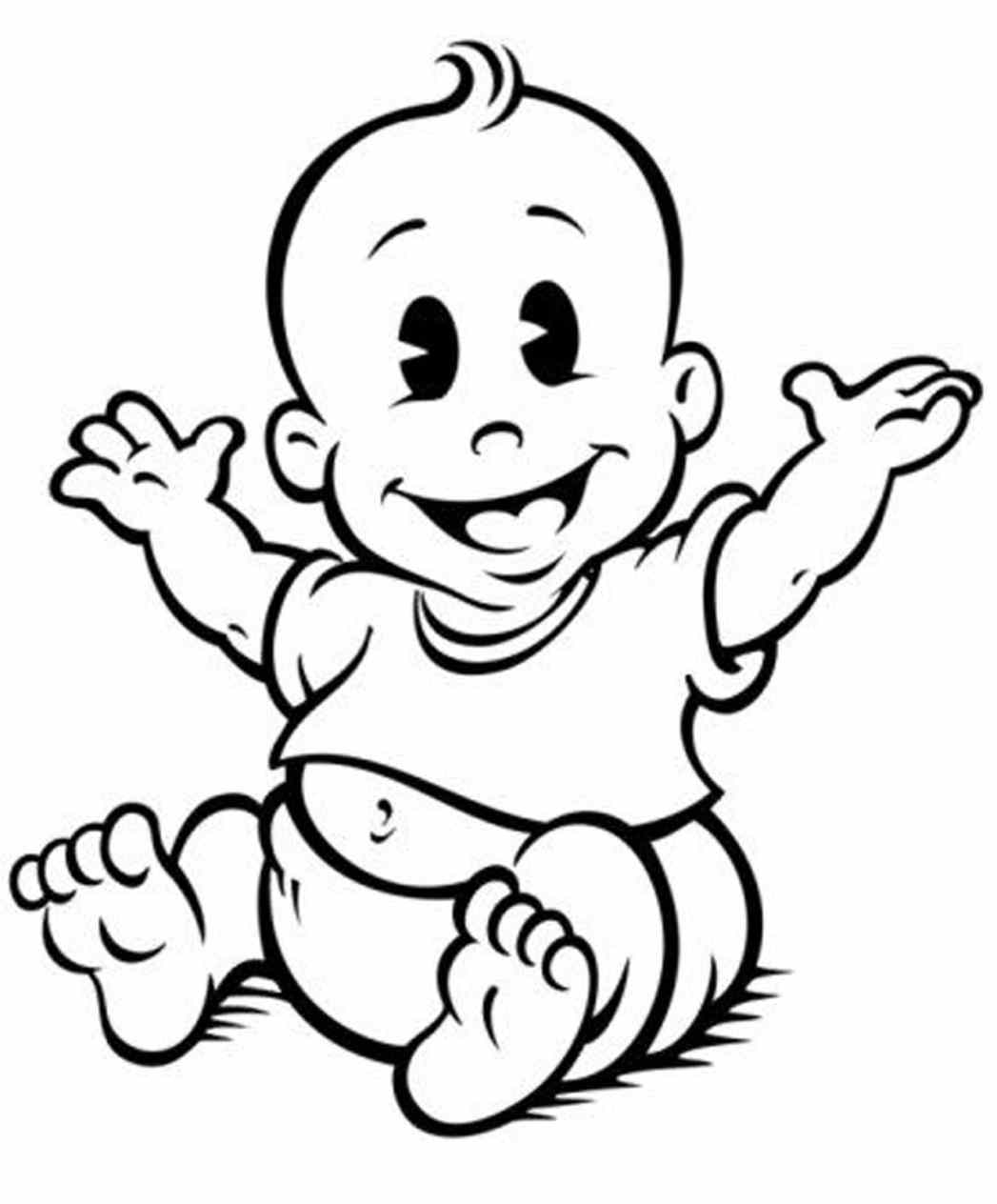 1047x1264 Clipart Baby Baby Shower Boy Clipart Black And White Shower