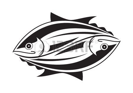 450x315 Clip Art Black Fishbone On White Background Royalty Free Cliparts