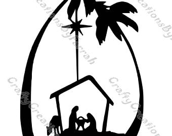 340x270 Digital Manger Scene Etsy