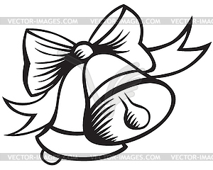 300x240 Christmas Clip Art Black And White Christmas Bells