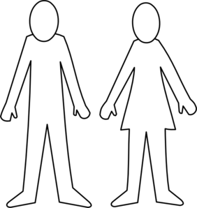 282x298 Man And Woman Clip Art