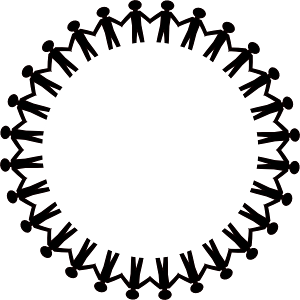600x600 Black Circle Clipart