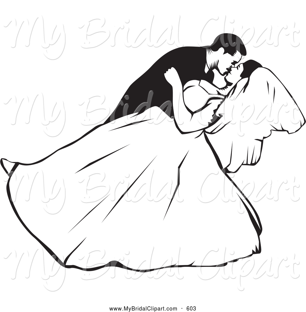 1024x1044 Black Amp White Wedding Clipart