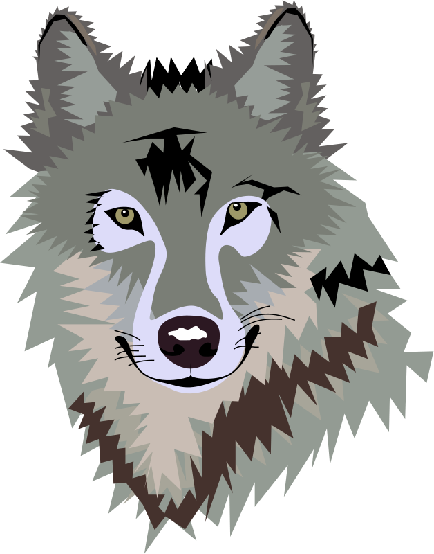 628x800 Wolf Clipart Free Free Clipart Images