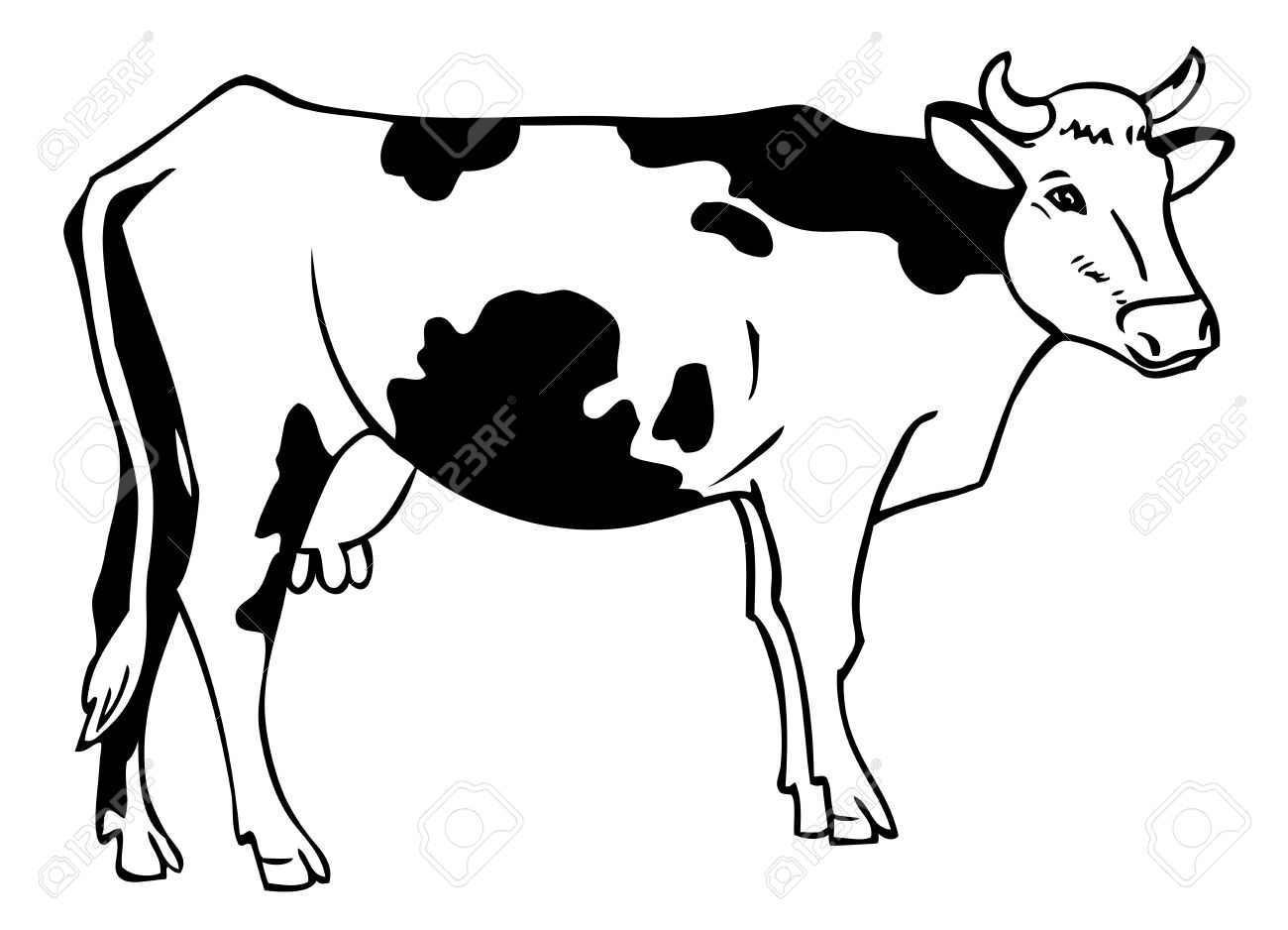 1300x938 Background Clipart Cow Spots