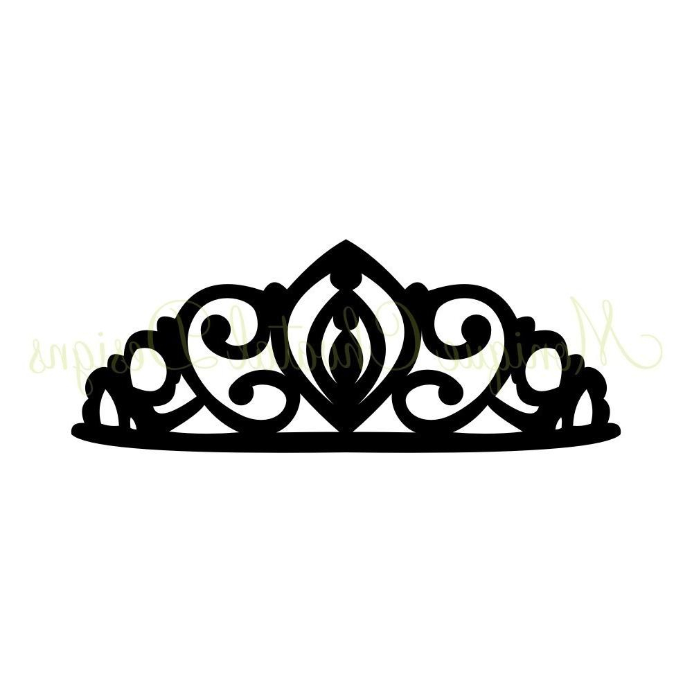 999x999 Princess Crown Black And White Best King And Queen Crowns Clipart