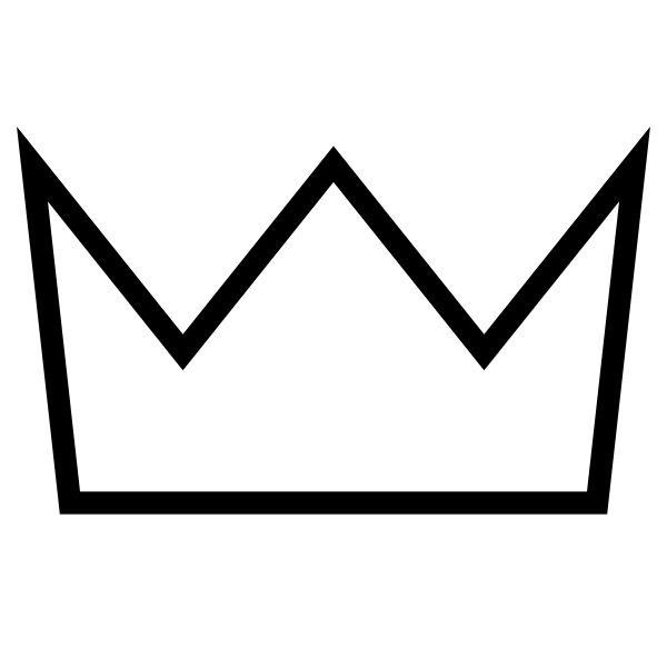 600x600 The Best Crown Outline Ideas Crown Template