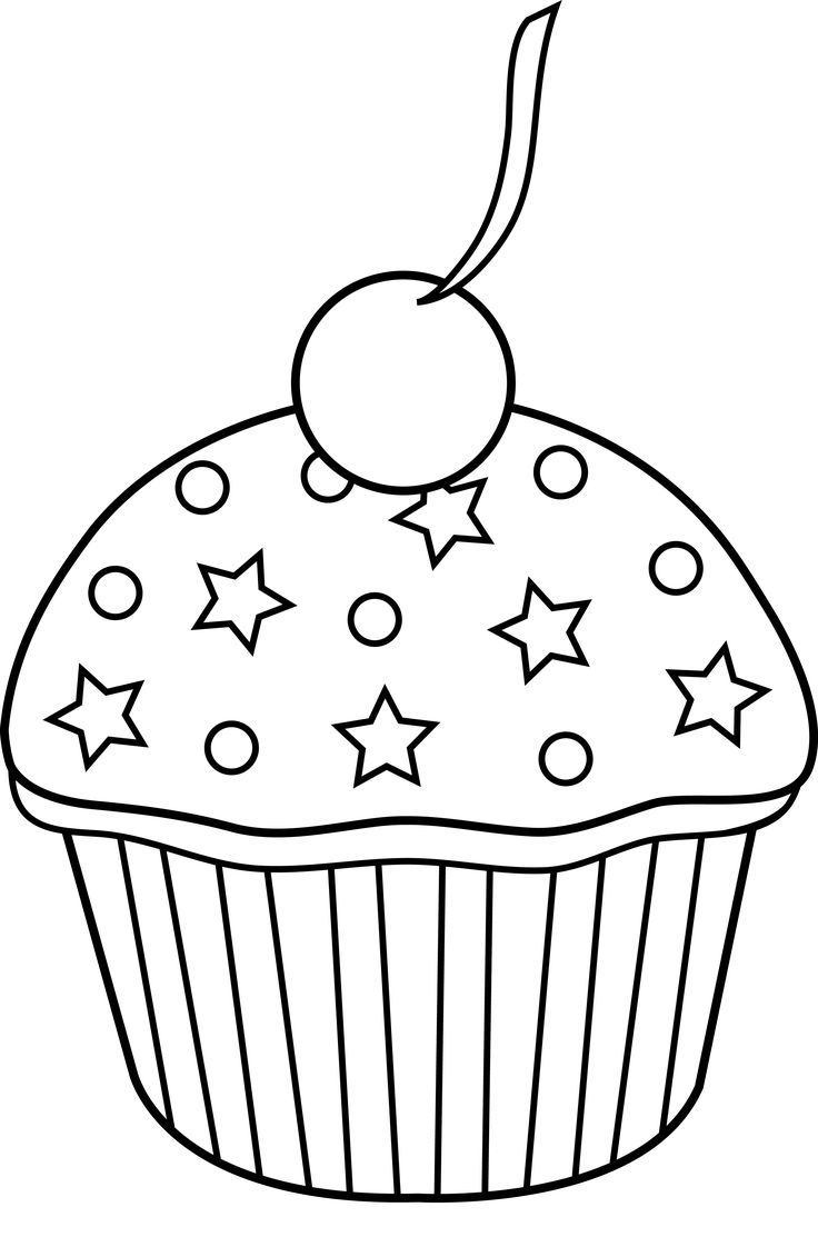 736x1131 Blueberry Muffin Clipart Cupcake