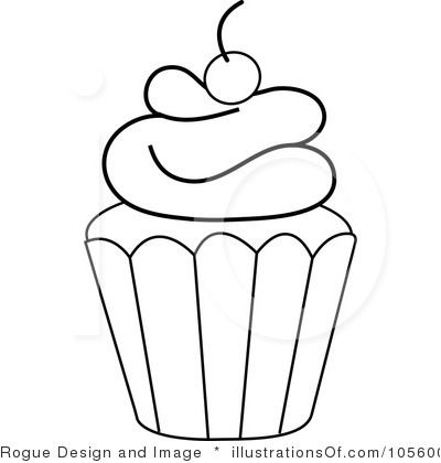400x420 Frosting Clipart Black Cupcake
