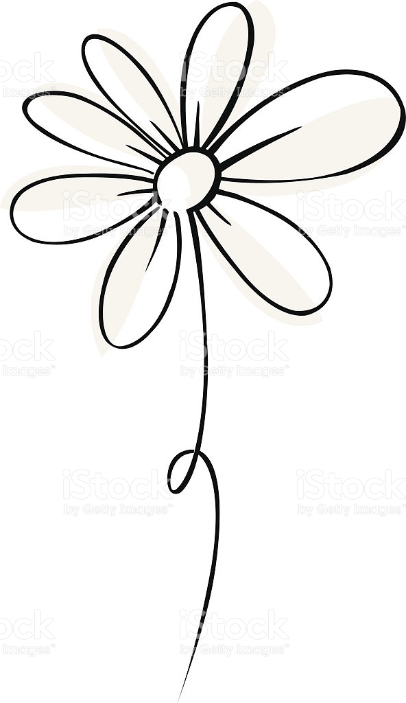 592x1024 Daisy Clipart Vector