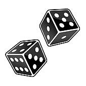 170x170 Clip Art Of Tattoo Design Lucky 7 Dice Clip Art K4953257