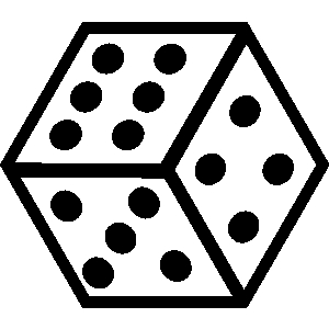 300x300 Dice Clipart Cube