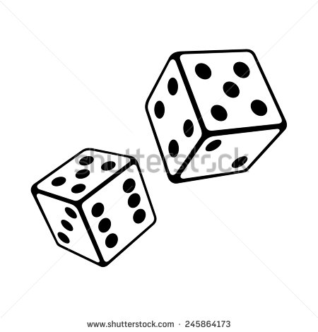 450x470 Roll The Dice Clipart