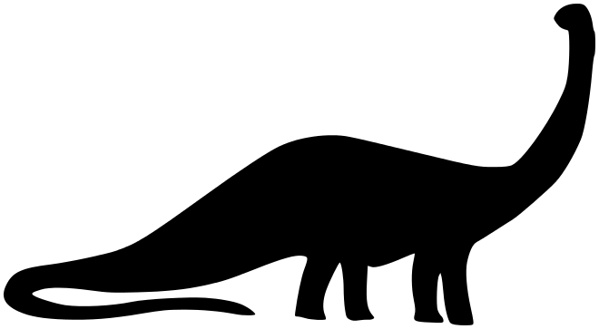 660x363 Black Clipart Dinosaur