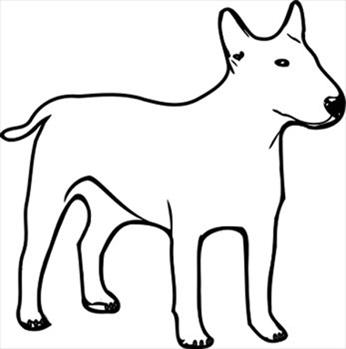700x706 Dog Black And White Dog Clipart Free Black And White Clipartfest