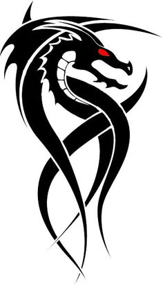 236x414 Tribal Dragon Tattoos Tribal Dragon Tattoo Designs Tattoos