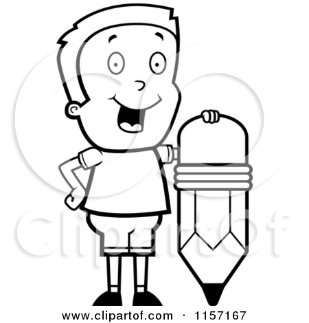 450x470 Colored Pencil Clipart Black And White