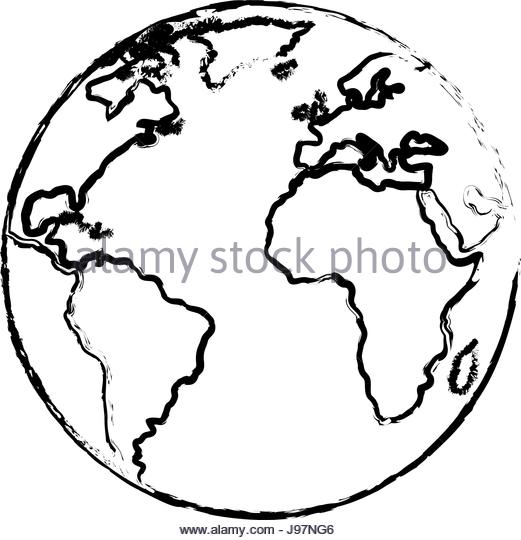 521x540 Globe Atlas Map Geography Black And White Stock Photos Amp Images