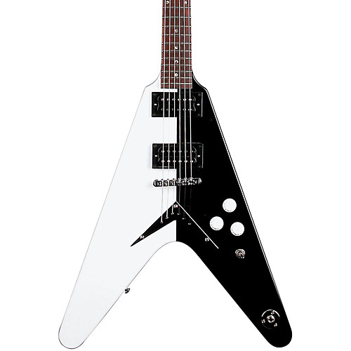 500x500 Dean Michael Schenker Standard Electric Guitar Black And White