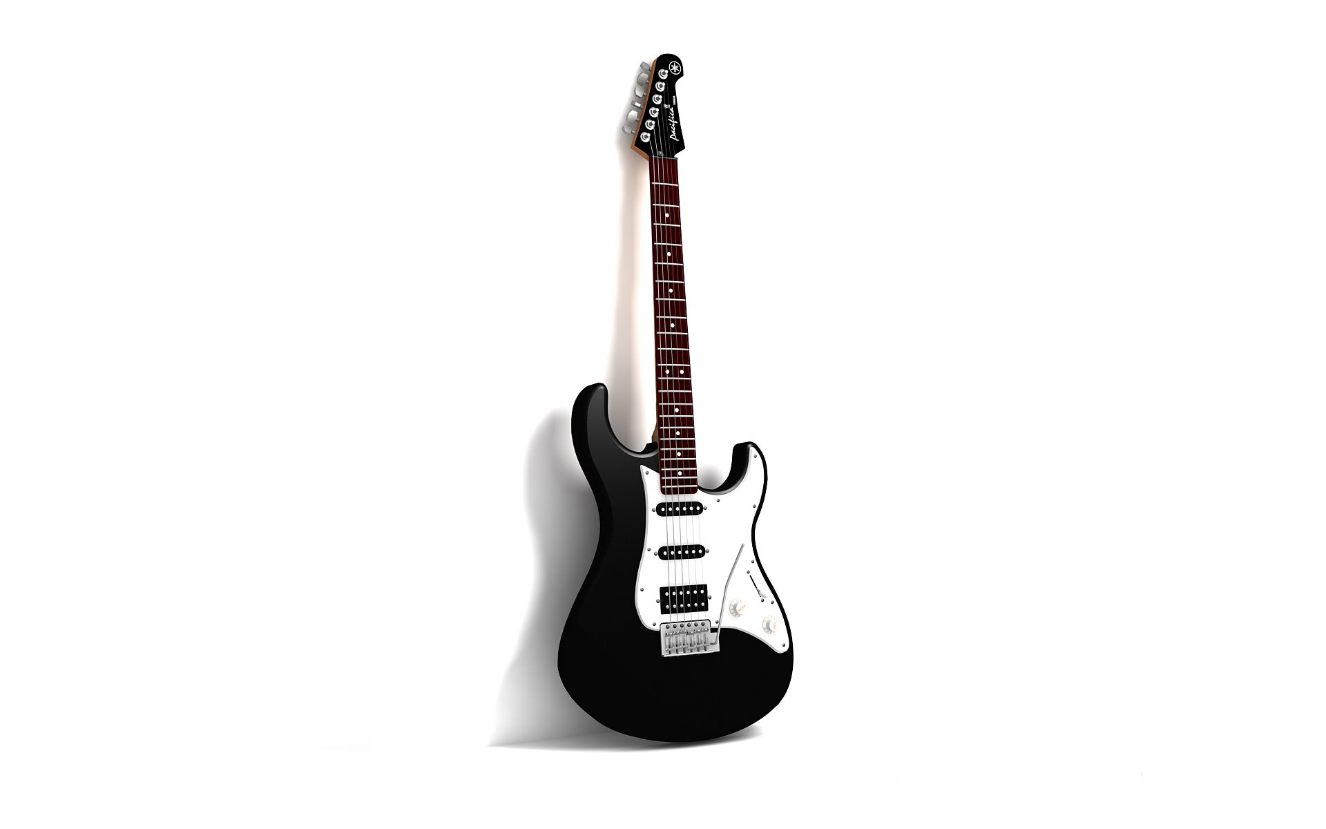 1920x1200 Black And White Electric Guitar Free Desktop Wallpapers