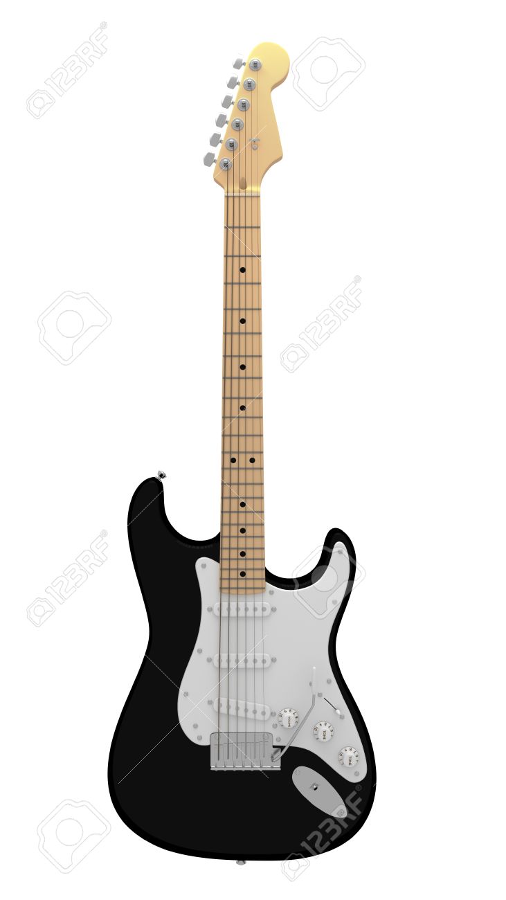 731x1300 Black And White Guitar Collection