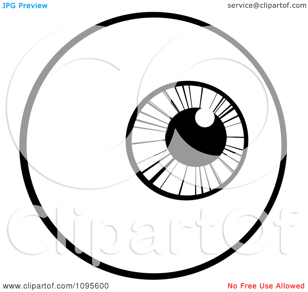 1080x1024 Black And White Eyeball Clipart Clipart Panda