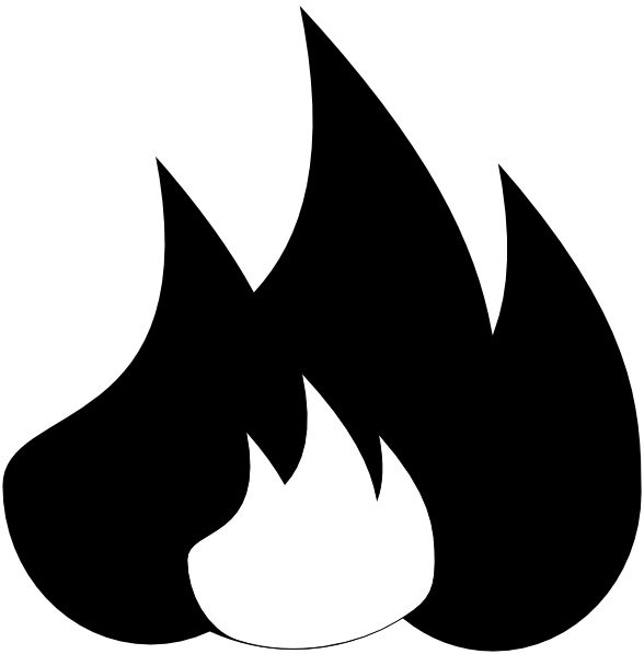 588x597 Fire Symbol Clip Art