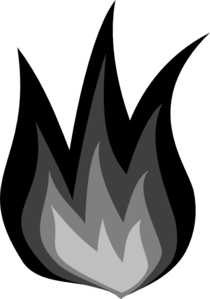 210x299 Flames Clip Art