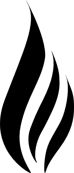 252x588 Black Flame Svg Clip Arts Download