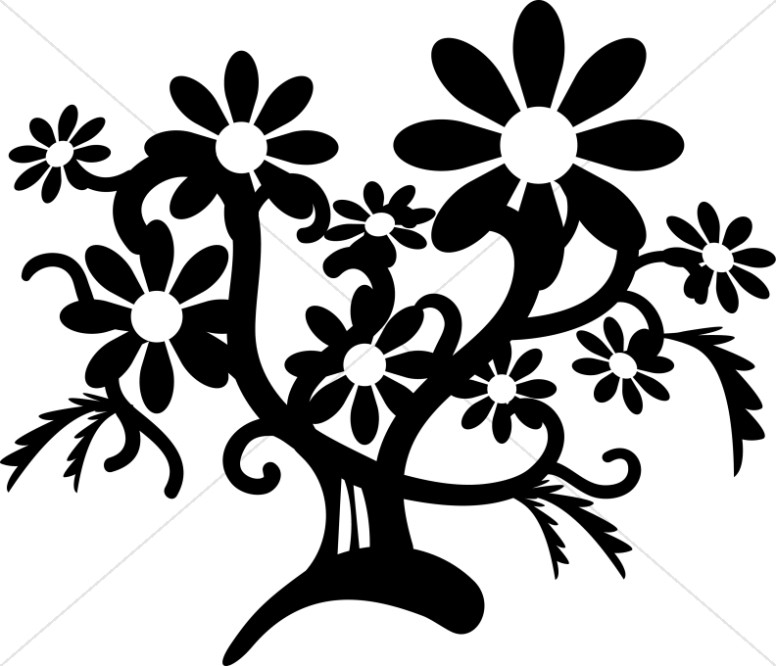 776x666 White Flower Clipart Flower Pattern