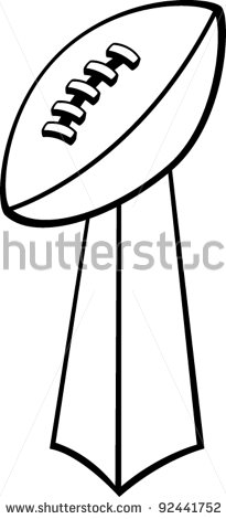 205x470 Football Trophy Clipart 101 Clip Art