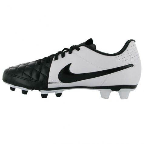 475x475 Nike Tiempo Rio Fg Mens Football Boots (Black White) []