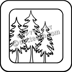 300x300 Bampw Clipart Forest