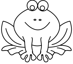 300x261 Frog Clip Art Download