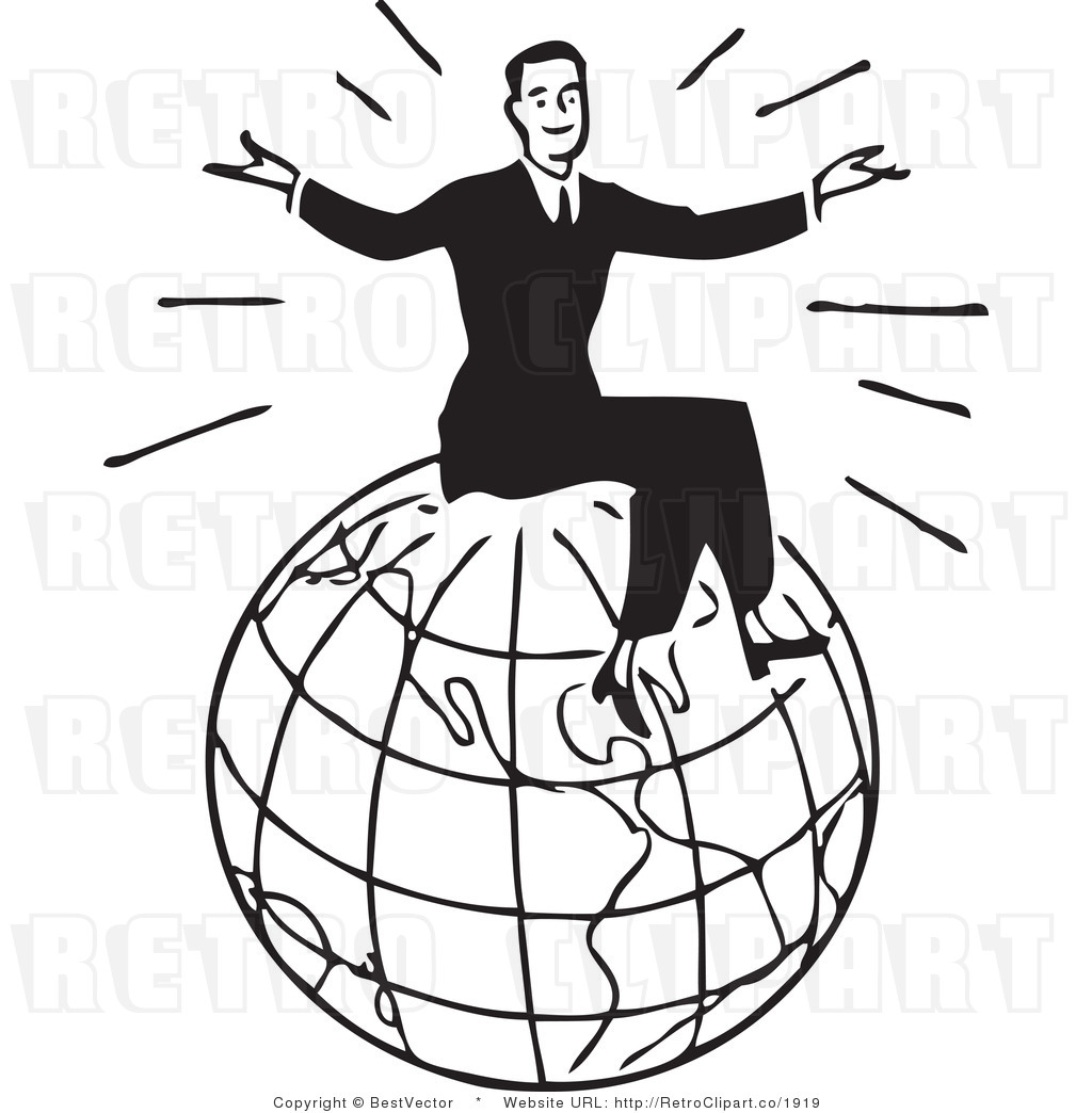 1024x1044 Black And White Globe Clipart
