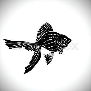320x320 Vector Image Of An Goldfish Stock Vector Colourbox