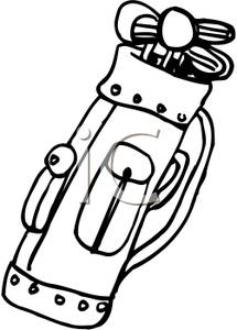 215x300 Golf Club Bag Clip Art Clipart Panda