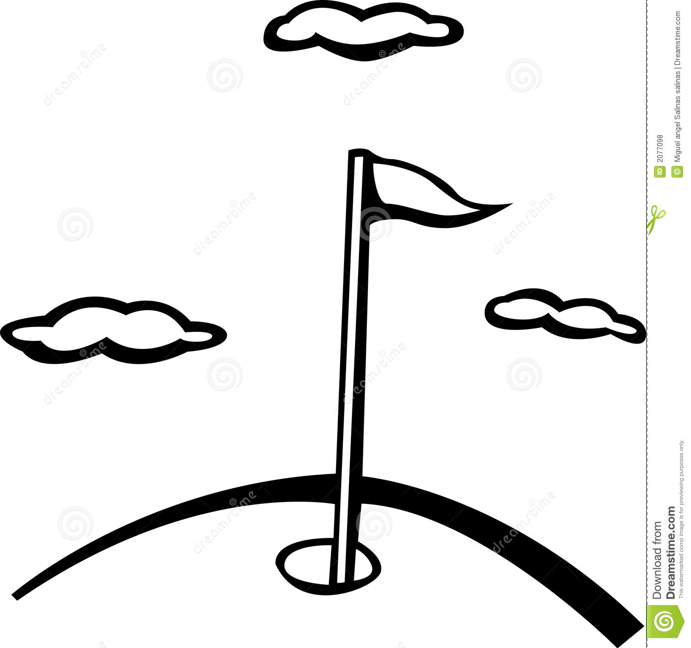 1386x1300 Golf Flag Clip Art Clipart Panda