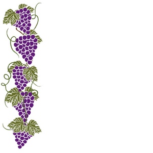 300x300 Grapes Clipart Black And White Free Images 3