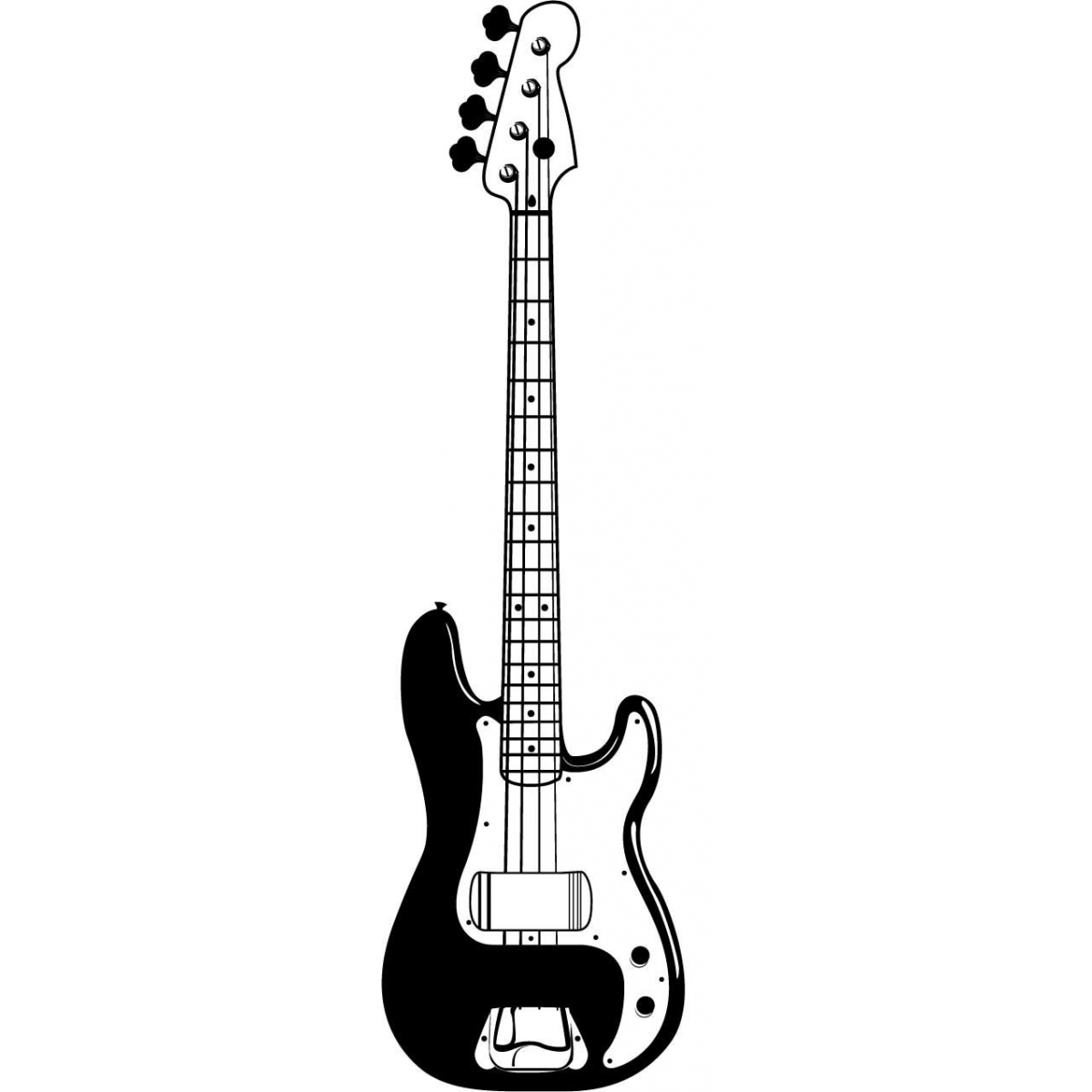 1200x1200 Instrument Clipart Bass Guitar