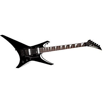 355x355 Jackson Js32 Warrior Electric Guitar Black With White