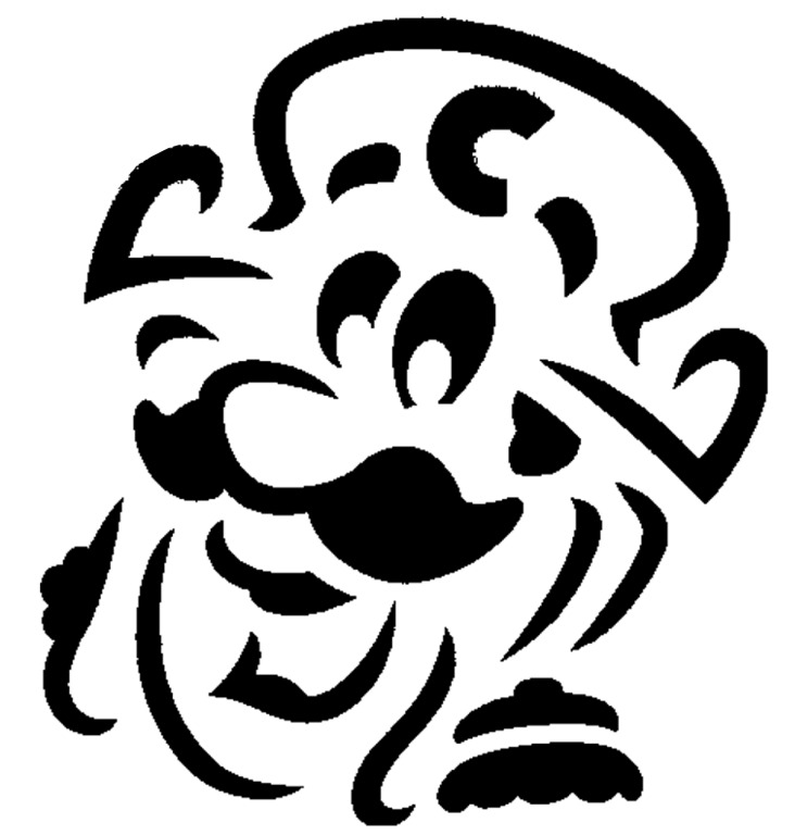 732x768 Halloween Pictures Black And White